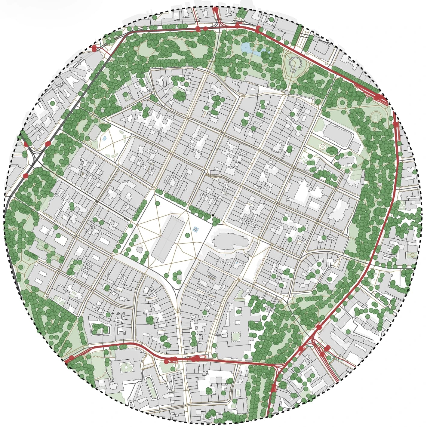 Site plan · Kraków
